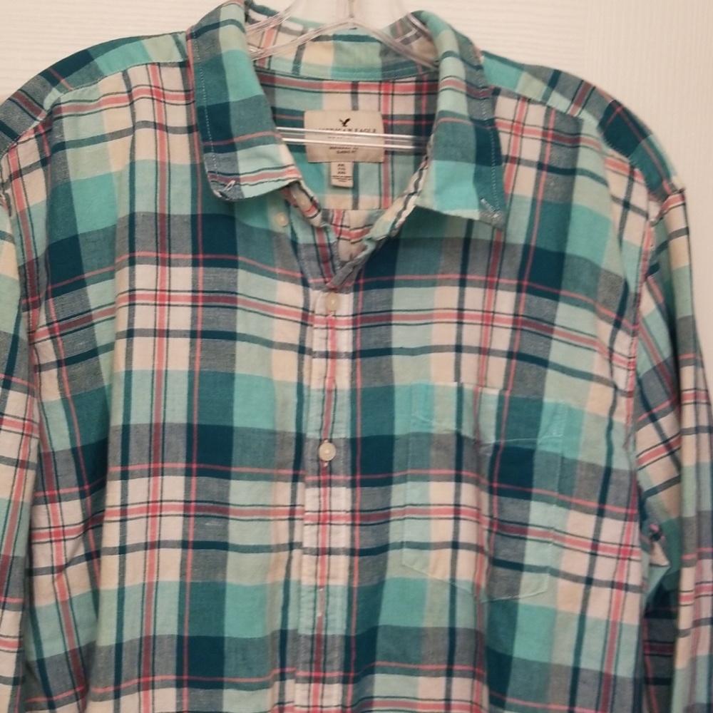 American eagle  Button down shirt, size XXL